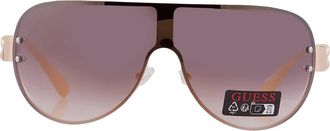 Guess Smoke Mirror Shield Ladies Sunglasses GO00037 32C 00