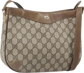 Gucci Pre-owned Cross Body Bags, female, Beige, Size: ONE SIZE Pre-owned Plastic Cross Body Bag