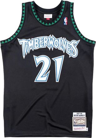 Mitchell & Ness Canotta NBA Timberwolves 97 Kevin Garnett - Nero