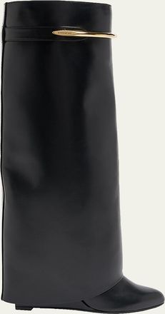 Givenchy Shark Pinch Leather Boots
