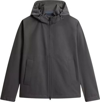 Woolrich Two Layers Pacifi - Heren - Zomerjassen - Grijs - XL - Jassen