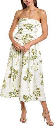 1.State Strapless Ruched Bodice Maxi Dress
