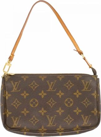 Louis Vuitton Brown Pouch (Pre-Owned)