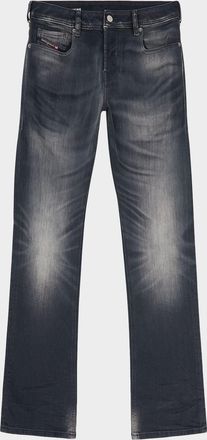 Diesel Men & apos;s Stretch Denim Slim Bootcut Jeans