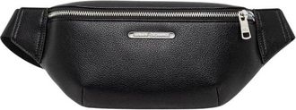 A|X Armani Exchange Belt Bag - Heren - Heuptassen - Zwart - ONE Size - Leer - Tassen