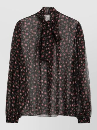 Dolce & Gabbana chiffon floral-print blouse