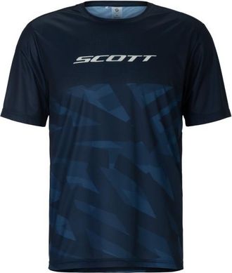 Scott Tee Vertic Lt S/S Velotrikot f&uuml;r Herren | blau