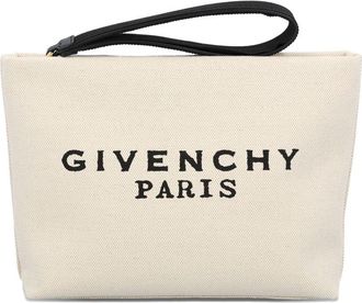 Givenchy Logo Cotton Pouch