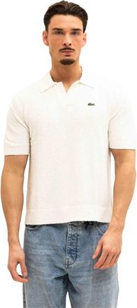Lacoste Classic Fit Polo - Heren - Polos - Wit - M - Katoen - Tops