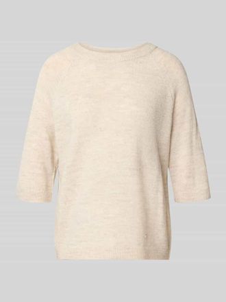 s.Oliver Red Label Regular Fit Strickpullover mit Alpaka-Anteil in Beige, Größe 36