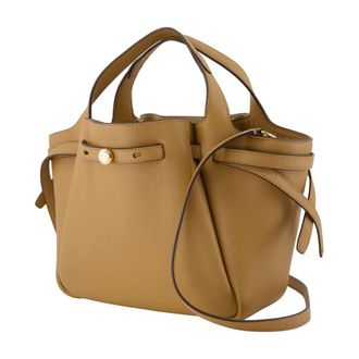 Tory Burch Womens Romy Shoulder Bag Brown Cowhide