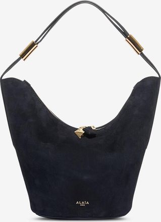 Alaia Beutel-Tasche aus Wild- und Glattleder Shape Small