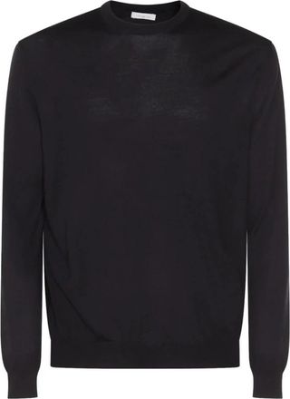 Malo Alberto Crew Neck Sweater - Heren - Cashmere truien - Blauw - XL - Truien & Vesten