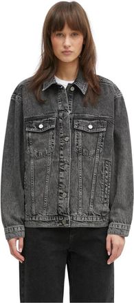 Anine Bing Rory Denim Jacket - Dames - Spijkerjassen - Grijs - M - Denim - Jassen