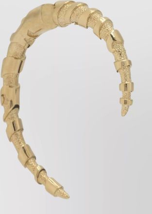 Pucci textured hoop single earring