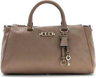 Guess Tassen, Dames, Beige, ONE Size, Anise Large Box Satchel