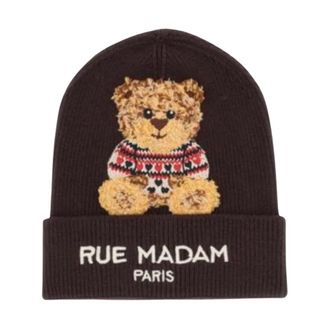 Rue Madam Gorros y beanies - Accessories - Mujer - Marr&oacute;n - ONE SIZE