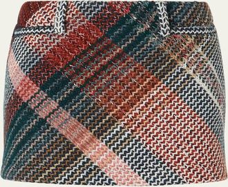 Missoni Check Mini Skirt