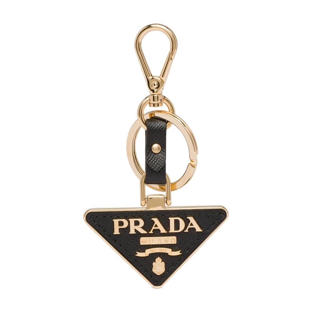 PRADA studs 小物 1999FW leather ring key