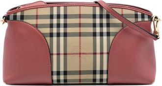 Burberry Pre-owned Burberry Small Horseferry Check Coated Canvas Chichester Crossbody TIVITP1262