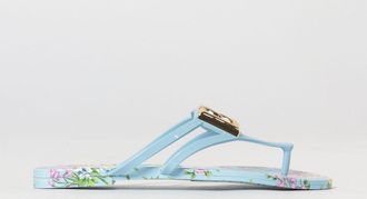 Dolce & Gabbana Infradito in gomma con monogram DG