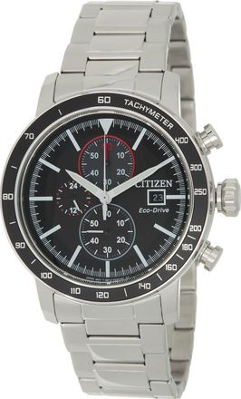 Citizen Brycen Eco-Drive Chronograph Bracelet Watch, 43mm in Silver at Nordstrom Rack
