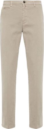 BRIGLIA 1949 slim-cut chino trousers - men - Cotton/Spandex/Elastane/Cotton - 60 - Neutrals