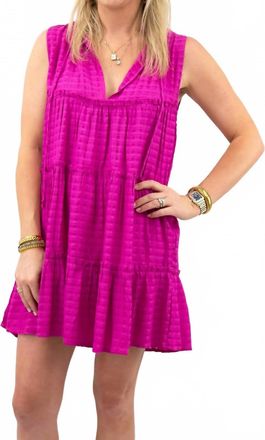 Ark & Co. Womens High Neck Sleeveless Dress In Pink