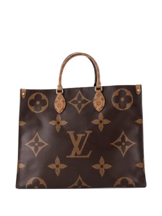 Louis Vuitton OnTheGo Reverse Monogram Giant GM shopper - Bruin
