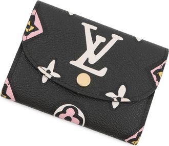 Louis Vuitton Monogram Black Multi-Color Noir Monogram Coin Purse/Coin Case (Pre-Owned)