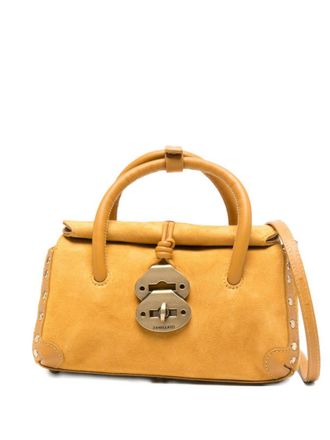Zanellato Yellow Dotta Mini Satchel