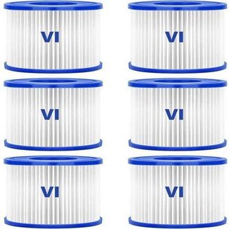 Generic Filtre De Piscine - Bestway - 58323 - Pack De 6 - Type Vi - Compatible Lay-z-spa-ywey