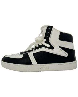 Celine Celine Mens Leather Trainer Ct-01 High-Top Sneaker (Authentic Pre-Loved)