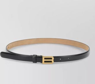 Balenciaga bolero b leather belt adjustable length