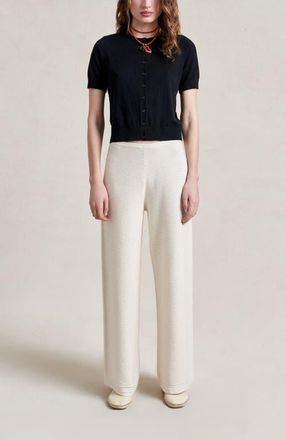 La Ligne Babs Pant in Ivory at Nordstrom, Size X-Small