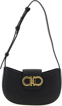 Ferragamo Black Gabry Shoulder Bag