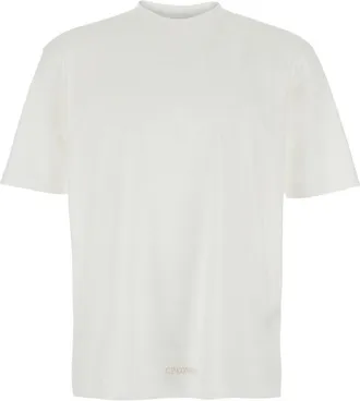 C.P. Company White Crew Neck T-Shirt