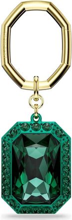Swarovski Octagon Cut Sleutelhanger - Dames - Sleutelhangers & Tashangers - Groen - ONE Size - Accessoires
