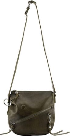 Fredsbruder FREDsBRUDER My Forever Friend Midi Shoulder Bag Leather Khaki Green