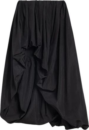 Jil Sander Gonna in taffet&agrave; leggera - - Skirts - Donna - Nero - S