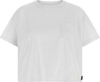 sacai Mujer, Camisetas, Blanco, Talla: M