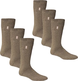 Heat Holders 6 Paar Heren Originele Dikke Winter Thermosokken voor Koud Weer