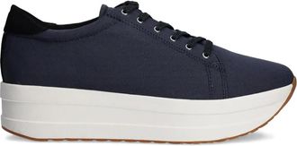 Vagabond Casey sneakers met plateauzool - Blauw