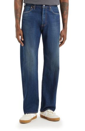 Levi's 501 Original Straight Leg Jeans in Its Time To Go Stretch at Nordstrom, Size 31 X 32
