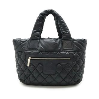 Chanel Pre-owned Tote Bags, female, Black, Size: ONE SIZE Pre-owned Quilted Padded Tote Bag