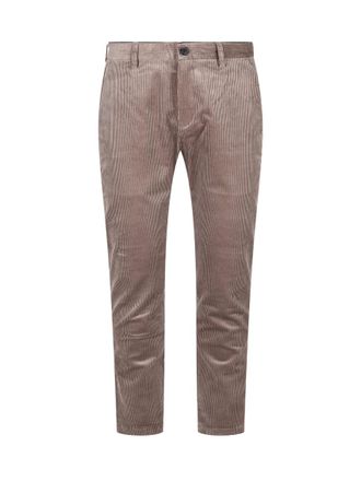Department Five Beige Slim Chino Trousers