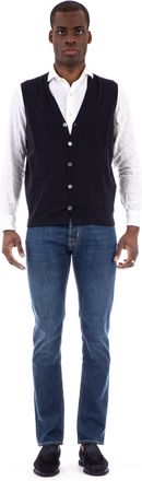 Drumohr Buttoned Cotton Vest