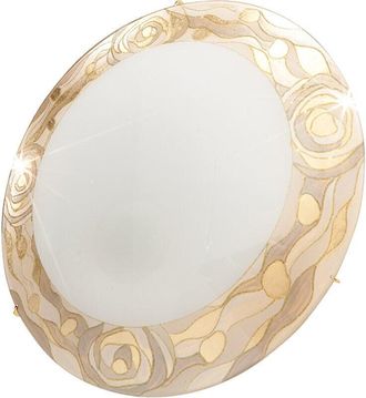 Kolarz Kolarz - Serena Plaf&oacute;n Decorativo De Cristal 2 Luces Oro 24 Quilates
