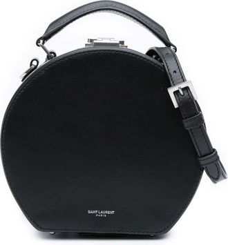 Saint Laurent Pre-owned Saint Laurent Small Leather Mica Hatbox Satchel Ladies QOYKLG97KX0649F0