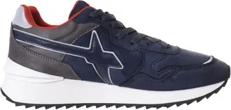 W6YZ Accessoires - Heren - Sneakers - Blauw - 44 EU - Su&egrave;de - Schoenen